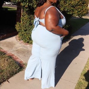 Powder Blue Jumpsuit
